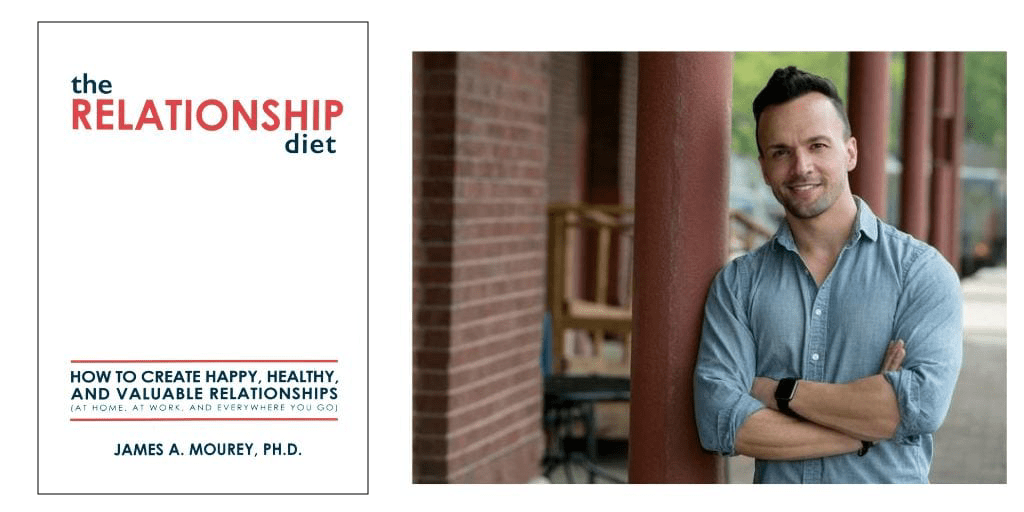 The Relationship Diet book cover and author Jim Mourey