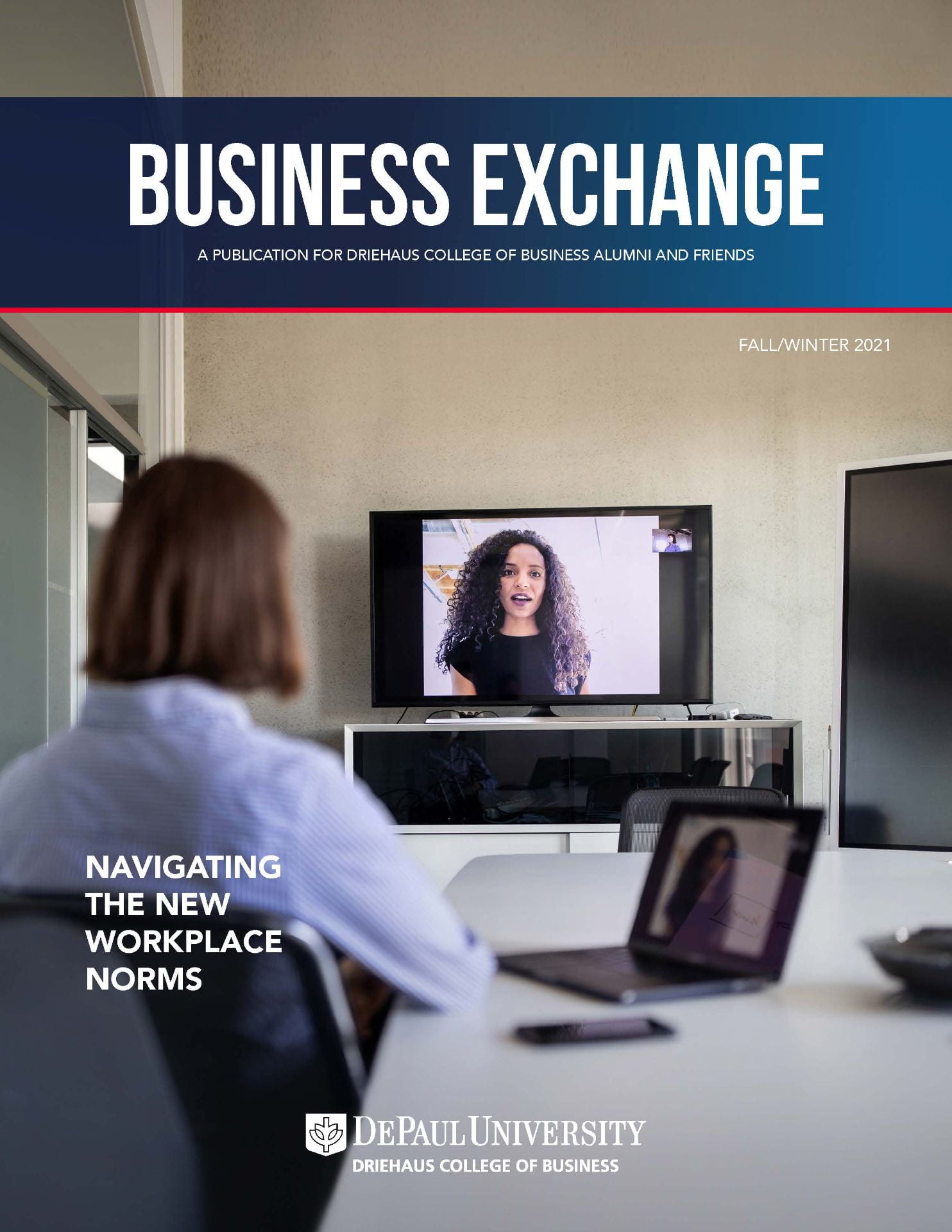 Business Exchange Fall/Winter 2021 magazine cover