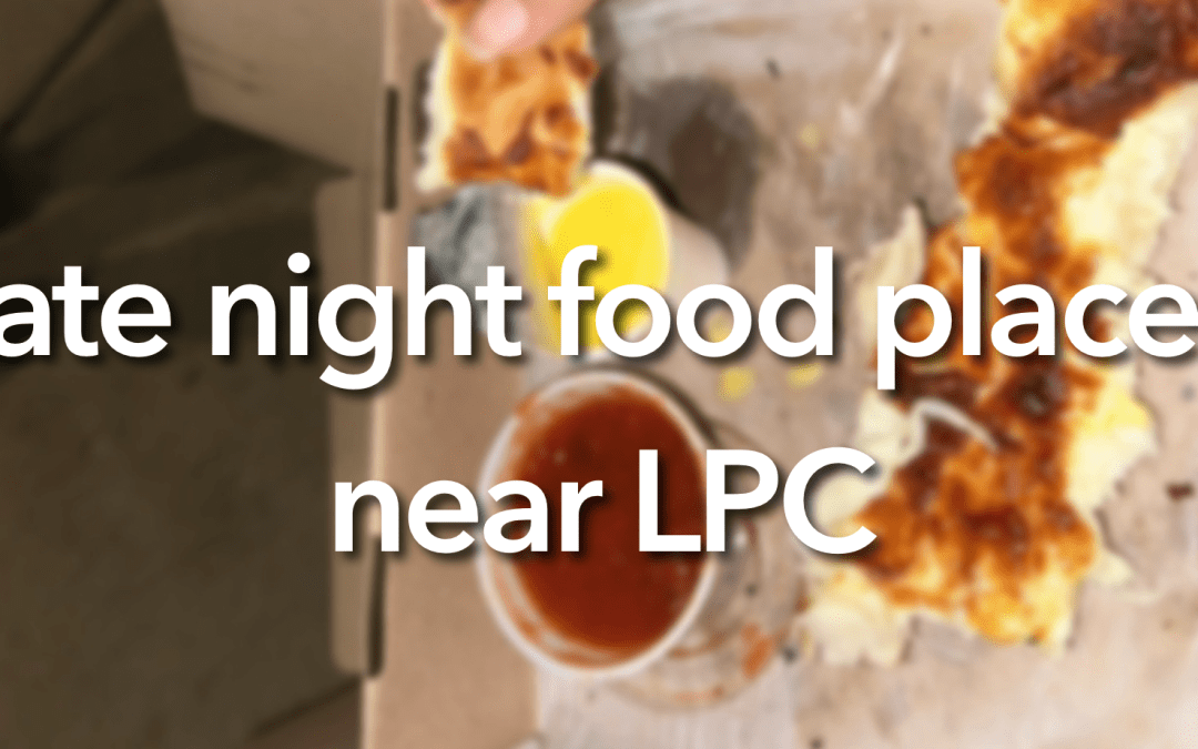Night cravings? Try these places near the Lincoln Park campus!