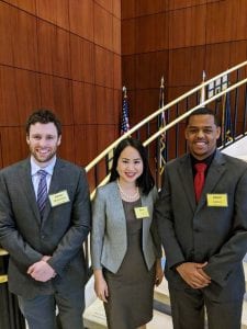 DePaul team at the KeyBank Case Competition